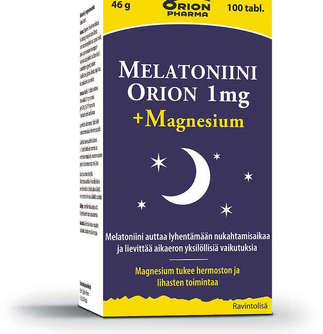 Melatoniinista apua nukahtamiseen